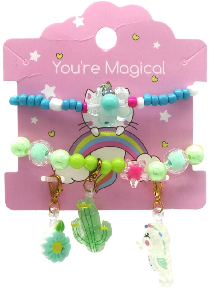 Cactus Armbanden set voor Kinderen - Trendy Design