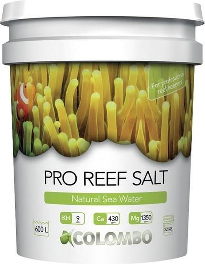 Colombo natural reef salt 22 kg emmer