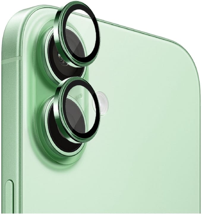Camera Lens Screen Protector Geschikt voor iPhone 17 Groen - Screenprotector - Camera Protector iPhone 17