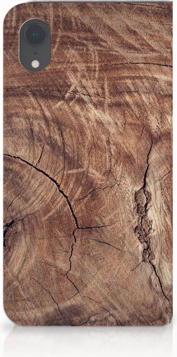 Apple iPhone Xr Book Wallet Case Tree Trunk