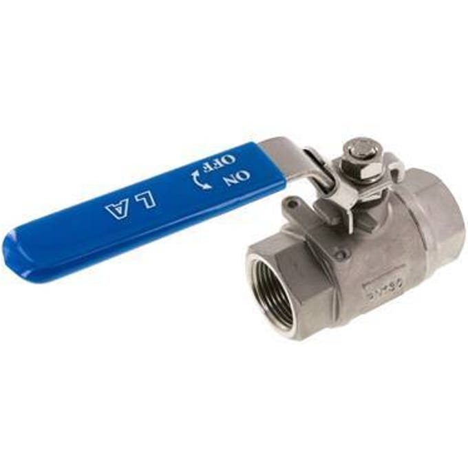 G 1 inch 2-Weg RVS Kogelkraan - BL2SH-M-100