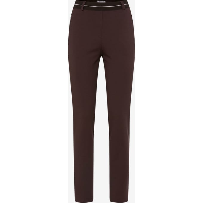 Raphaela by Brax Dames Sweatpants  Style LILLYTH DARK CHOCOLATE, donkerbruin, maat 46K