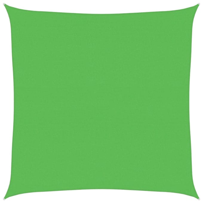vidaXL - Zonnezeil - 160 - g/m² - 4,5x4,5 - m - HDPE - lichtgroen