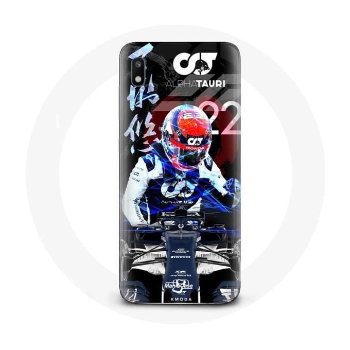 Case voor Samsung Galaxy A10 Formule 1 Yuki Tsunoda Japanse F1-coureur