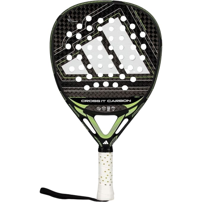 Adidas Cross It Carbon 2026 Padelracket Heren - Zwart / Lime | Maat: UNI