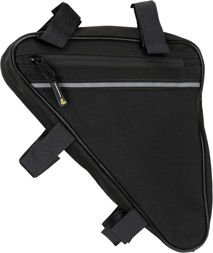 Waterdichte Frame Tas voor Fiets met Reflecterende Strip en Rits