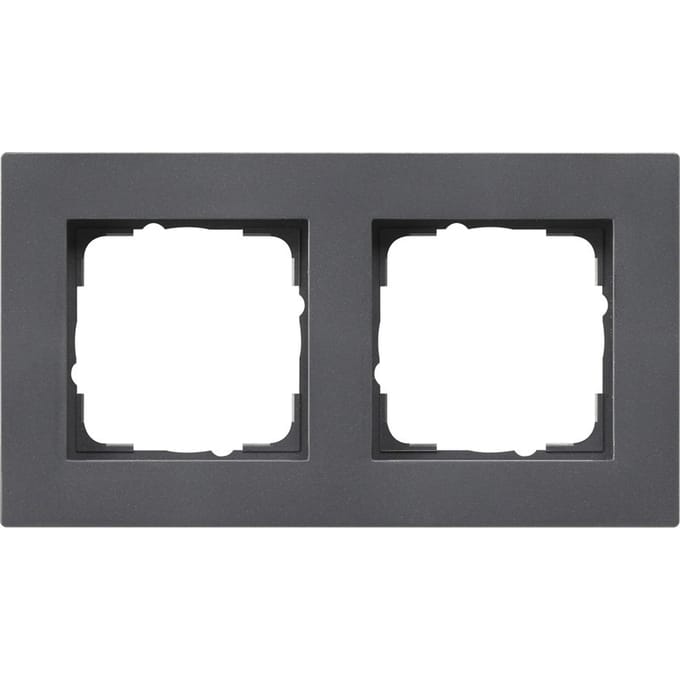 Gira E2 Afdekraam schakelmateriaal - 0212235