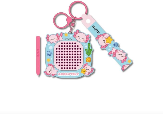 iTotal Puzzle Sleutelhanger AXOLUTELY Keychain 5x7.5cm 63gr