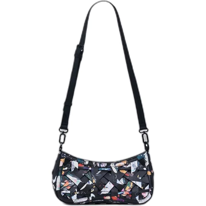 Desigual schoudertas Osmio Alsacia 2.0 Body Bag Black zwart