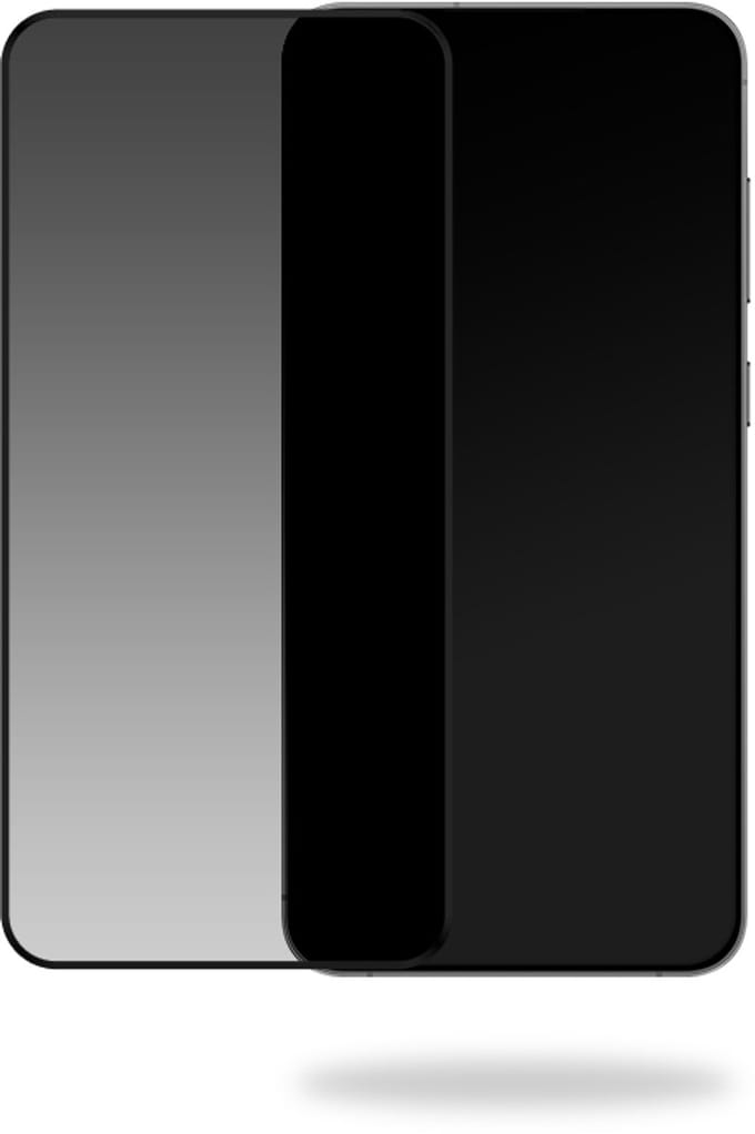 Mobilize Screenprotector geschikt voor Samsung Galaxy S24 FE Glazen | Mobilize Screenprotector Privacy - Case Friendly - Zwart