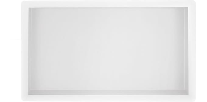 Sanifun Carol inbouwnis 300 x 600 x 100 mm mat-wit