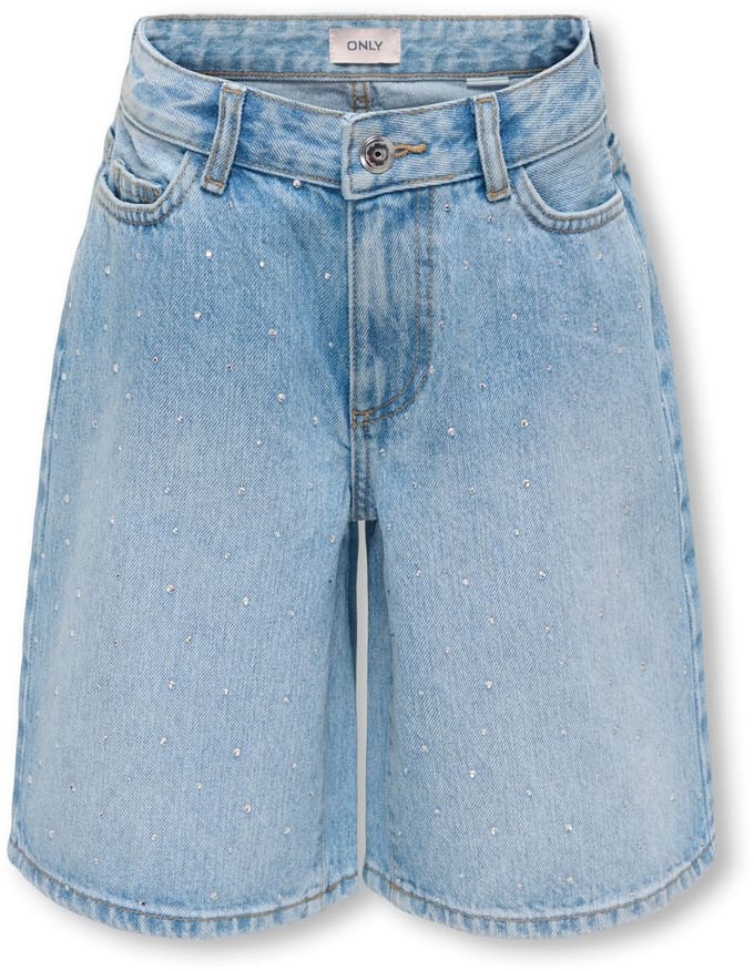 KOGSONNY HW WIDE RHINST DNM SHORTS
