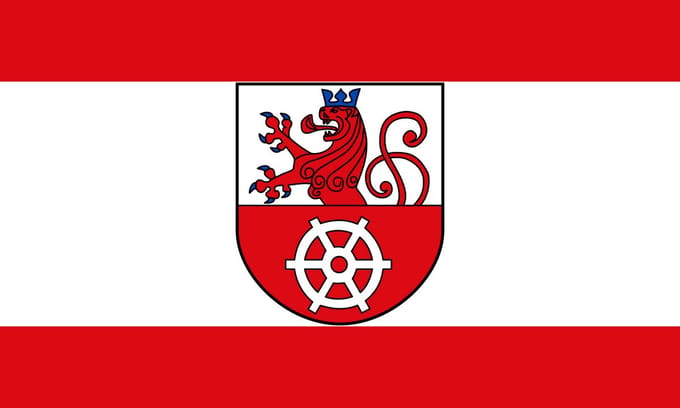 Vlag Ratingen 100x150cm