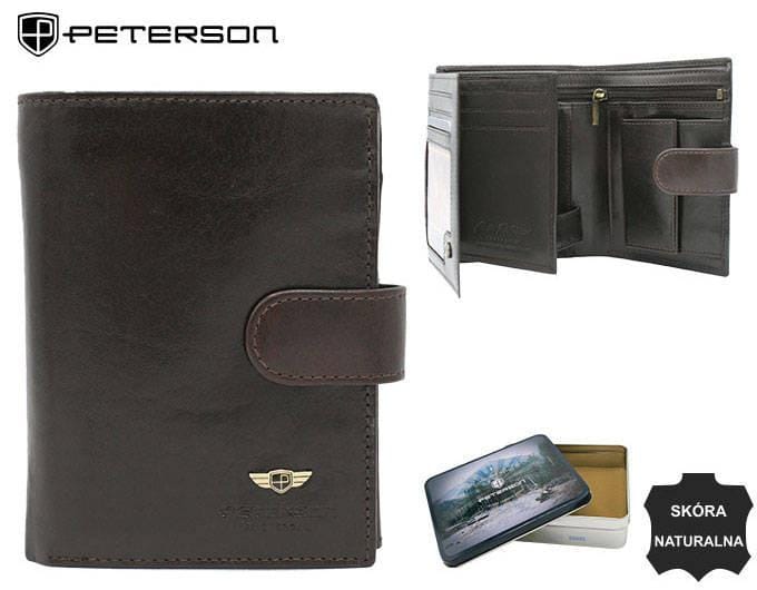 Peterson Serie - Elegante Grote Lederen Portemonnee - RFID Bescherming - Duurzame Kwaliteit