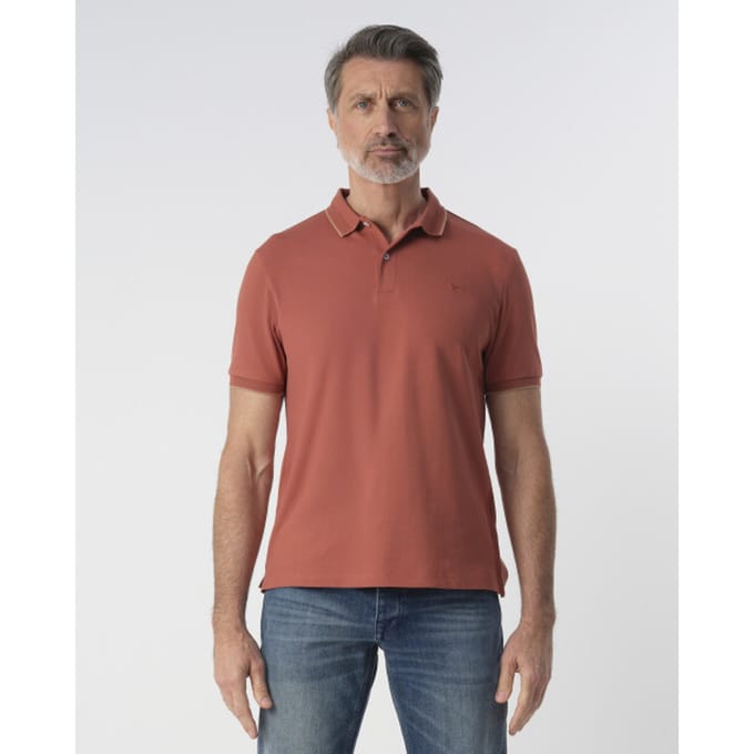 Campbell Jordan polo met korte mouwen