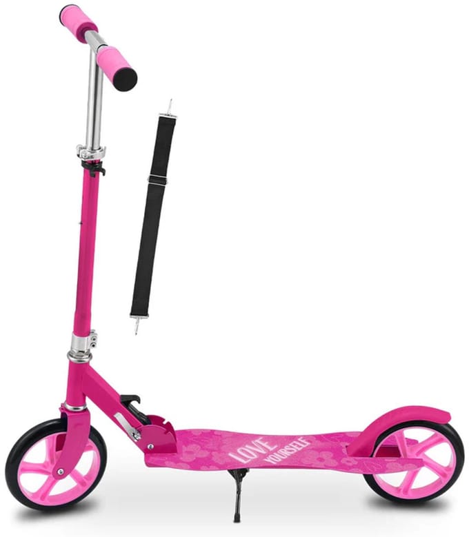 Inklapbare Step / Scooter - Girl Power - XXL Wielen