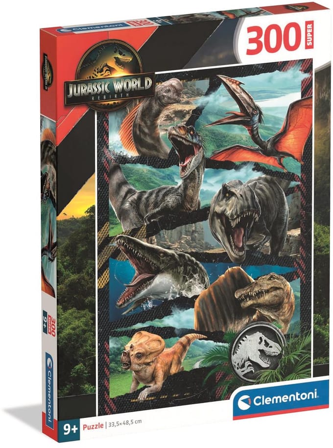 Clementoni - Puzzel - 300 Stukjes - Jurassic World - vanaf 9 jaar