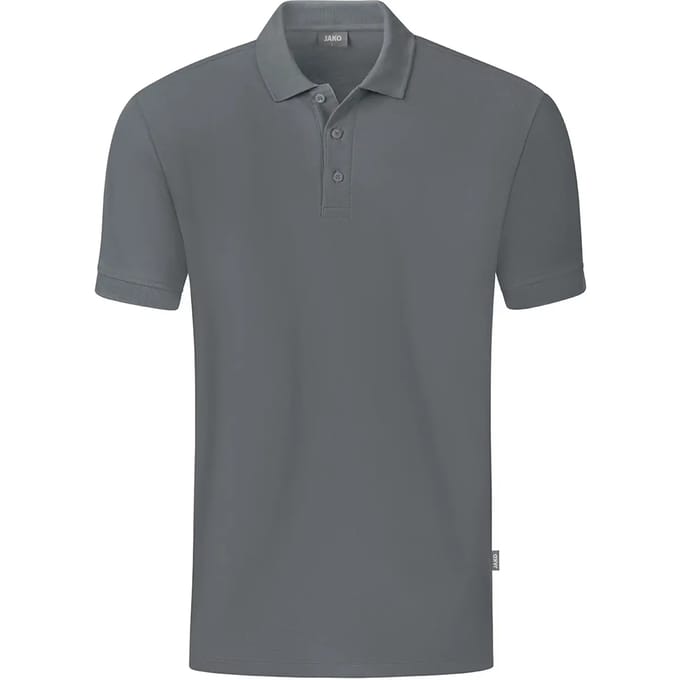 Jako Organic Polo Kinderen - Steengrijs | Maat: 116