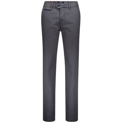 Gardeur Broek Benny-3 Cottonflex All Day Essential Donker Grijs / male