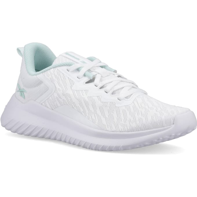 Reebok Fluxlite II Textiel Dames Ftwr Wit/Glitch Aqua Sneakers
