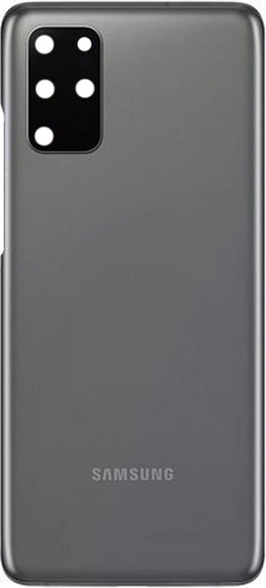 Achterkant Geschikt voor Samsung Galaxy S20 Plus – Premium – Grijs