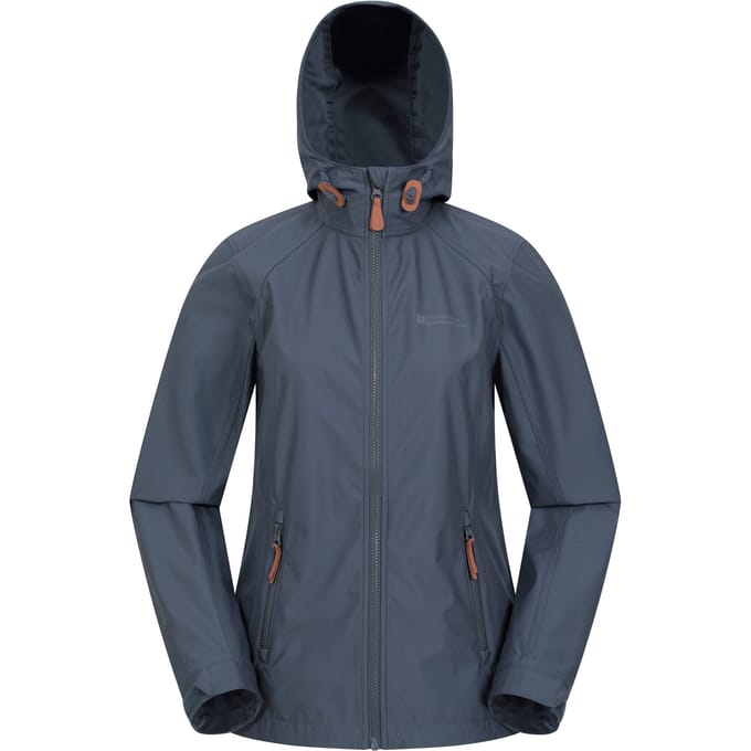 Mountain Warehouse Dames/Dames Iona Zachte Shell Jas (Houtskool)