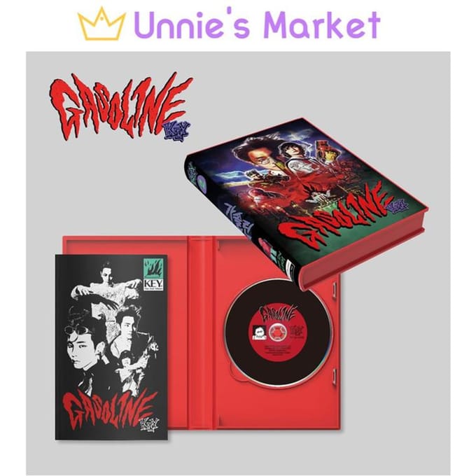 SLEUTEL (SHINee) - Benzine (Slappe Versie) Floppy Ver. red