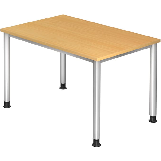 HILO 12 S | Bureau - Beuken 120x80 Tafelhoogte I In hoogte verstelbaar