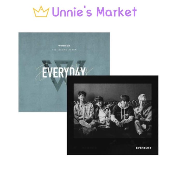 GAGNANT [EVERYD4Y] EVERYDAY 2e album Random,No poster gray