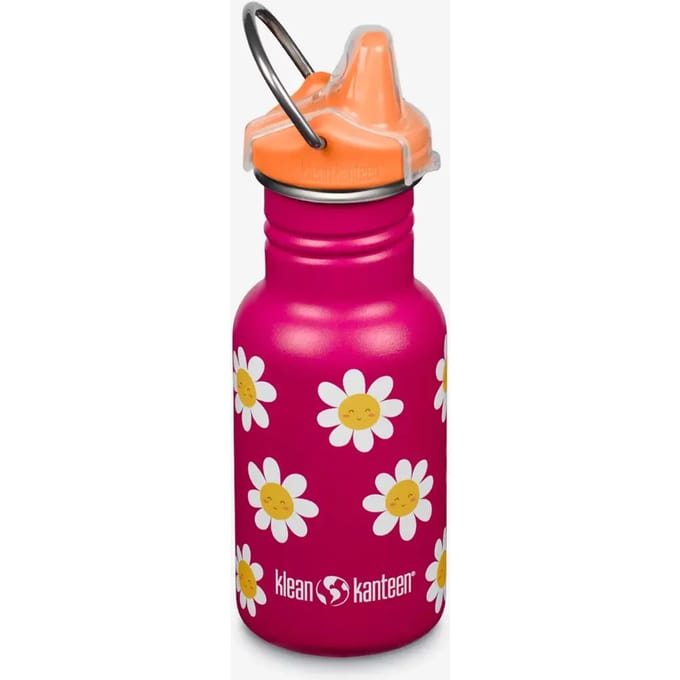 Klean Kanteen Kid Kanteen Classic 355ml - Sippy Cap Happy Flowers