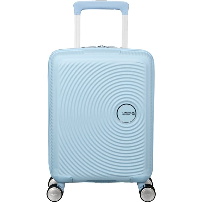 American Tourister trolley Soundbox Mini Spinner 47 / 16 Pastel Blue Lichtblauw