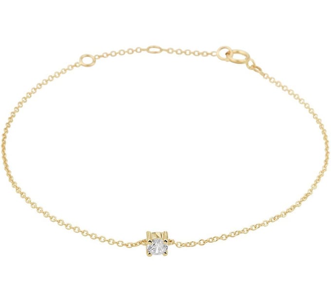Geelgouden Armband zirkonia 1 4022508