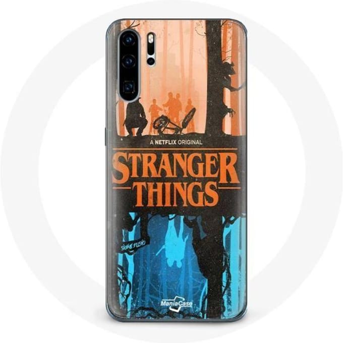Coque pour Huawei P30 Stranger Things Couverture des amis
