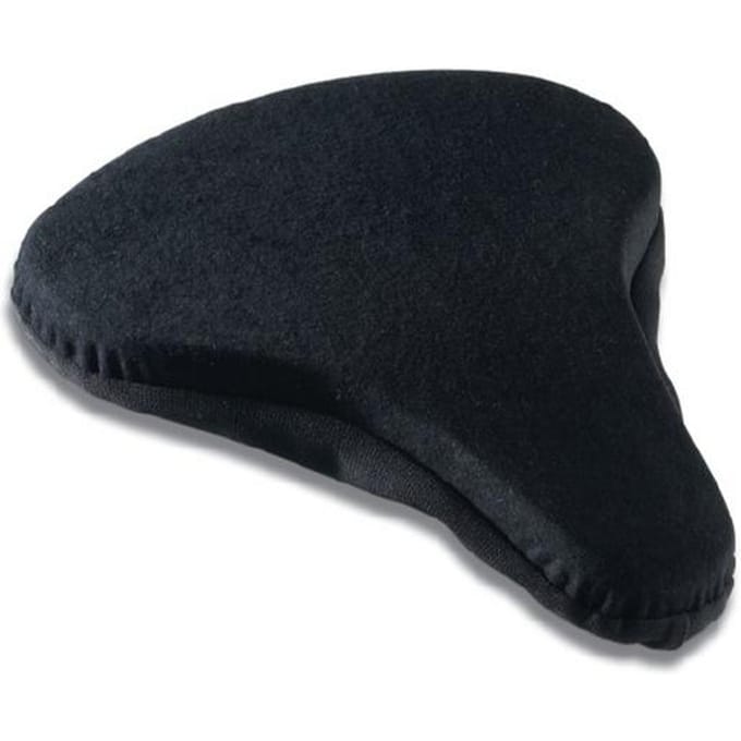 TEMPUR® - Fietszadeldekje - Zwart - 27.5 x 18.5 x 3 cm - Small - Fietszadelhoes - Comfort - Traagschuim
