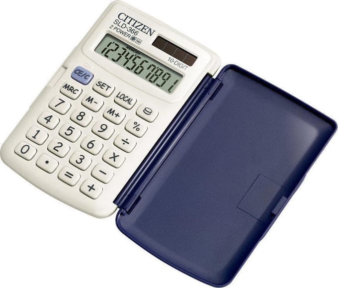 Citizen rekenmachine - SLD-366