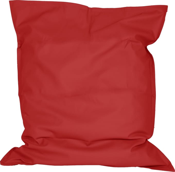 Zitzak Leatherlook Rood met binnenzak maat 110x140 cm
