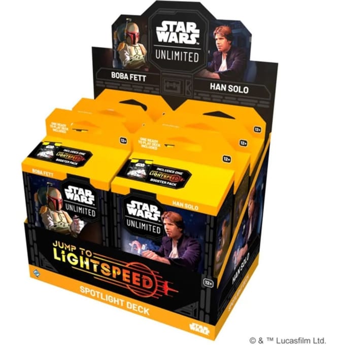 Star Wars Unlimited - Jump to Lightspeed Han Solo Spotlight Deck