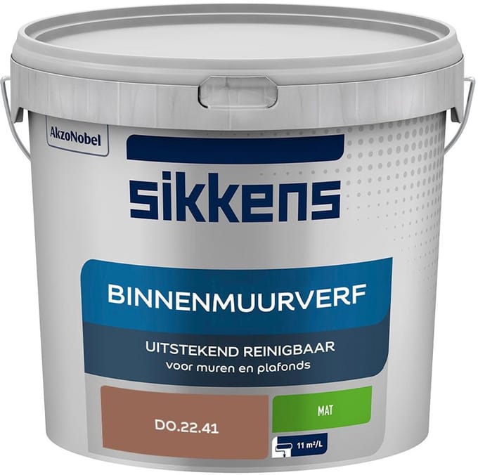 Sikkens - Binnenmuurverf Mat - D0.22.41 - Mengverf - 5 L