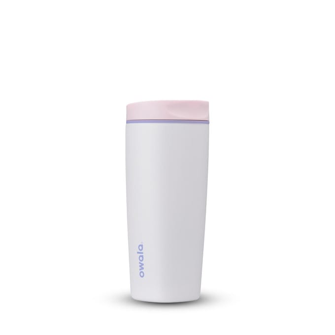 Owala Smoothsip® Slider 600ml Thermosbeker Wit,Roze