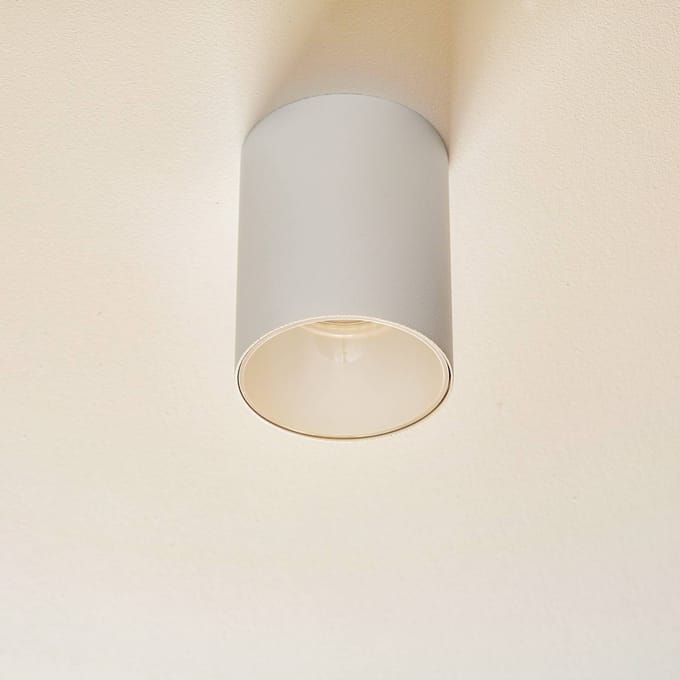 Nowodvorski Lighting Plafondspot Eye Tone in cilindervorm wit