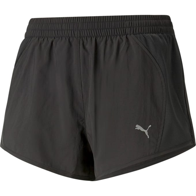 Puma Run Favorite Velocity 3in Hardloopshorts Dames-Zwart