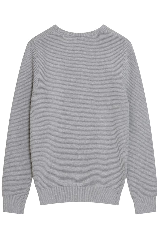 French Connection Ottoman Lgt Grey Mel Taglia: L | Maglioni a maglia Outlet | Uomo | Grigio