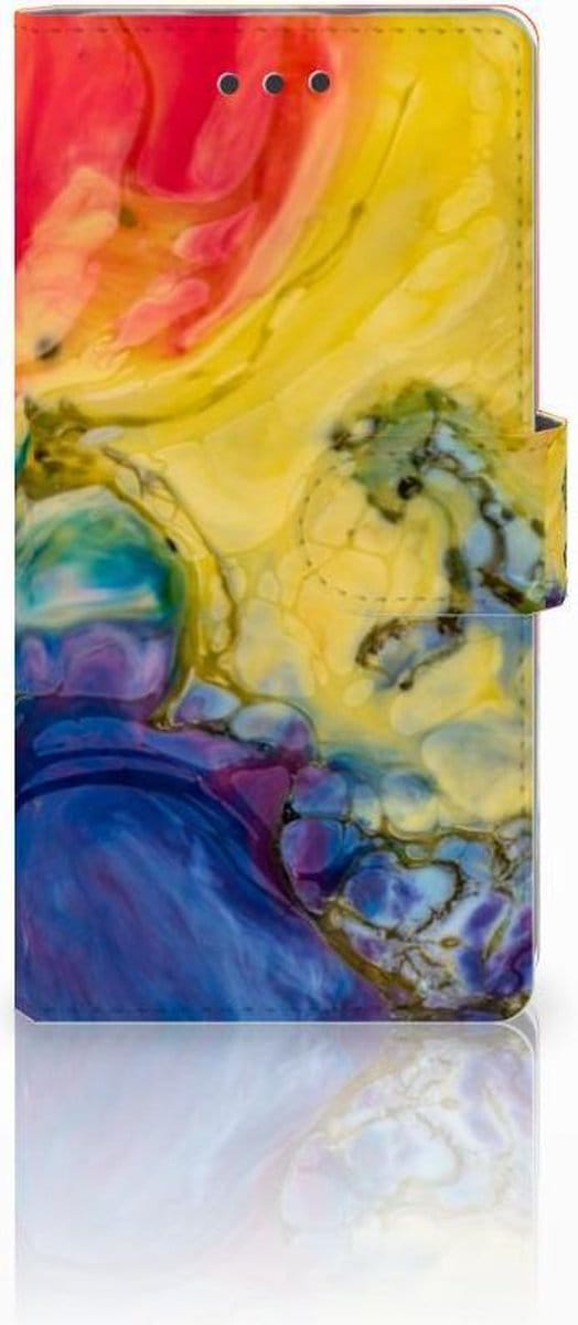 Hoesje Huawei Ascend P8 Lite Watercolor Dark
