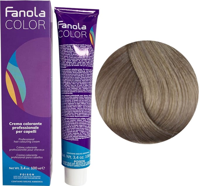 Fanola Haarverf Professional Colouring Cream 10.11 - Blonde Platinum Light Intense Ash