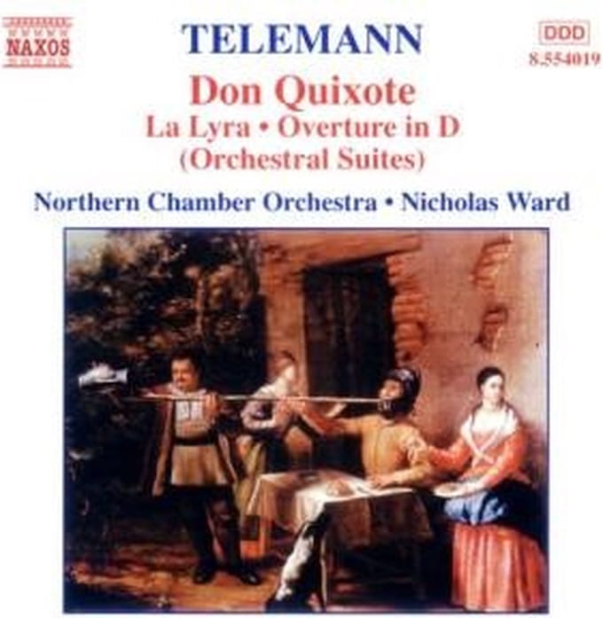 Northern Chamber Orchestra, Nicholas Ward - Telemann: Don Quixote | La Lyra | Overture in D (CD)