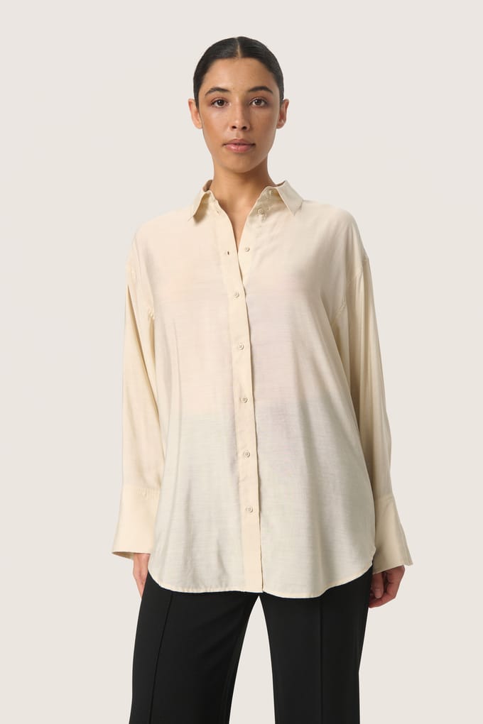 Damesblouse met lange mouwen Soaked in Luxury Leodora