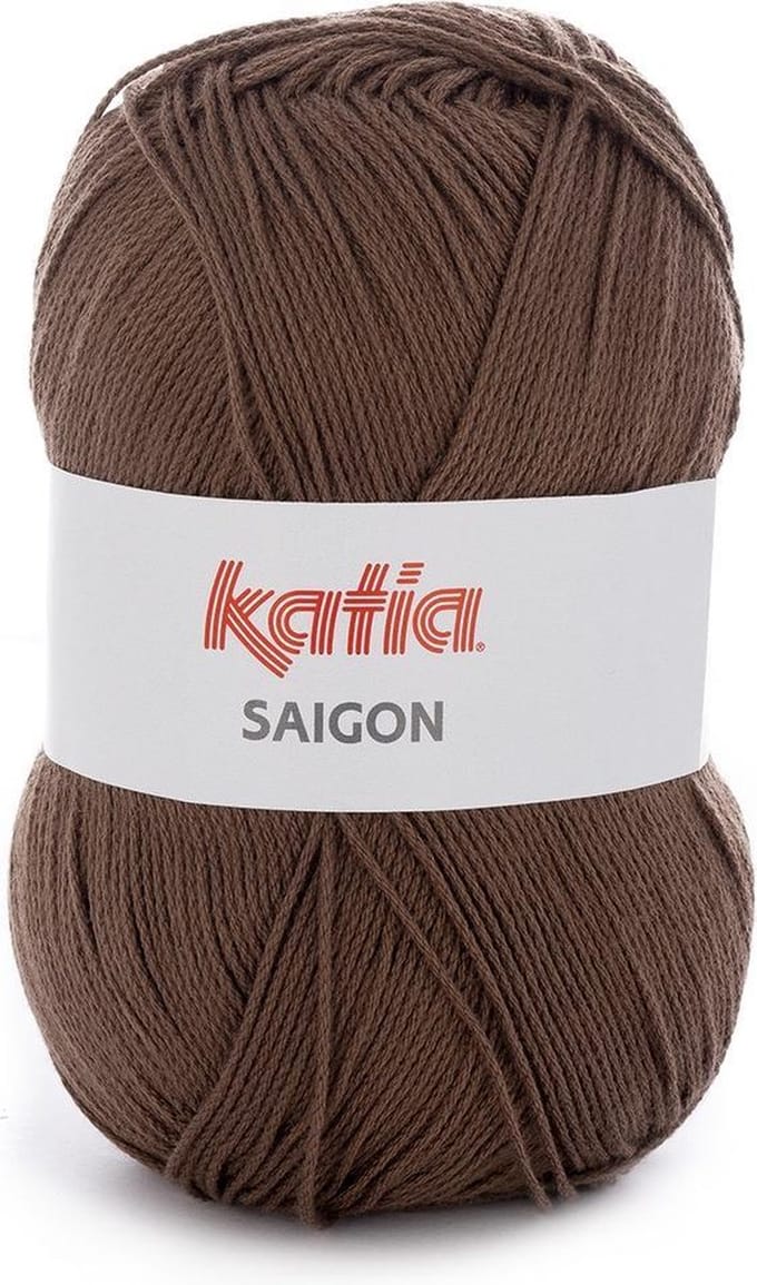 Katia Saigon - 17 bruin - Acryl Garen