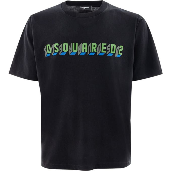 Dsquared² Zwarte Katoenen T-Shirt