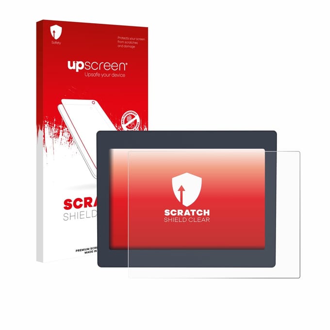 upscreen - Screenprotector voor Schneider-electric HMIDT651 - Folie Beschermfolie transparant