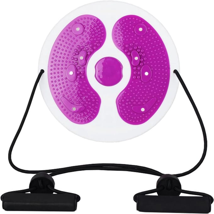 Draaiende Taille Trainer met Handvaten - Slimming Disc voor Cardio en Buikspiertraining